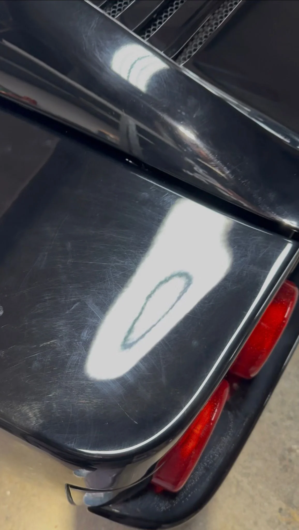 Before: Oxidized Paint